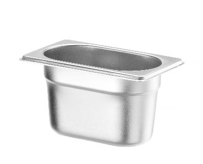 Nádoba GN 1/9 – 176 x 108 mm, HENDI, Budget Line, GN 1/9, 1L, 176x108x(H)100 mm BudgetLine 800737