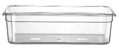 Nádoba GN 1/1, HENDI, Profi Line, GN 1/1, 21L, Průhledná, 530x325x(H)150mm Kód: 861219