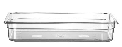 Nádoba GN 1/1, HENDI, Profi Line, GN 1/1, 14L, Průhledná, 530x325x(H)100mm Kód: 861226