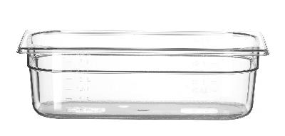 Nádoba GN 1/3, HENDI, Profi Line, GN 1/3, 4L, Průhledná, 325x176x(H)100mm Kód: 861523