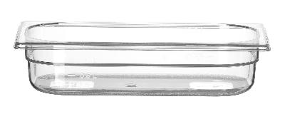 Nádoba GN 1/3, HENDI, Profi Line, GN 1/3, 2,5L, Průhledná, 325x176x(H)65mm Kód: 861530