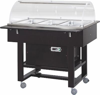 Chlazený gastrobufet CLR2788NCA -carbon