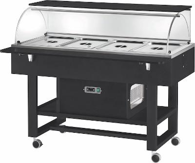 Chlazený gastrobufet ELR2826BTCA -carbon