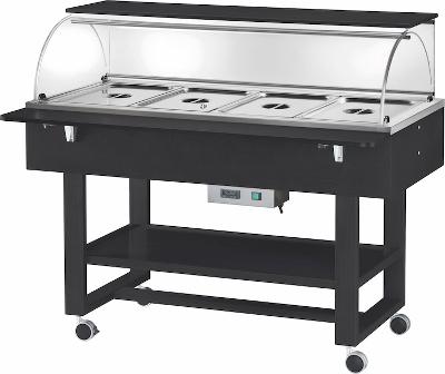 Vyhřívané gastrobufety - bain-marie ELC2834CA -carbon