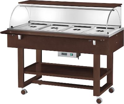 Vyhřívané gastrobufety -bain-marie ELC2834W