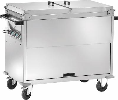 Výdejní ohřívací vozík, bain-marie CT1765TD