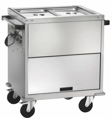 Výdejní ohřívací vozík, bain-marie CT1766TD