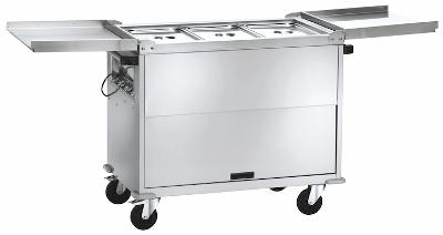 Výdejní ohřívací vozík, bain-marie CT1770TD