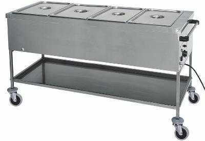 Výdejní ohřívací vozík, bain-marie CT1762