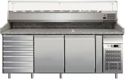 Ventilované chladicí pulty na pizzu G-PZ2610TN+RI20033V