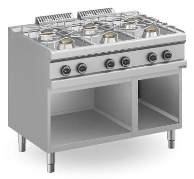 Plynový sporák - vařidlo DXMFB711AXL
