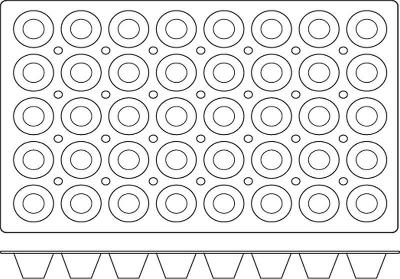 Silikonová forma Mini-tartelette 676356