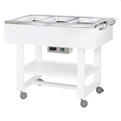 Vyhřívané gastrobufety - bain-marie CL2770NB -bianco