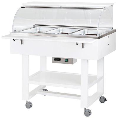 Vyhřívané gastrobufety - bain-marie CL2778NB -bílá