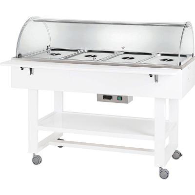 Vyhřívané gastrobufety - bain-marie ELC2832B -bílá