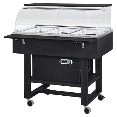 Chlazený gastrobufet CLR2787NCA -carbon