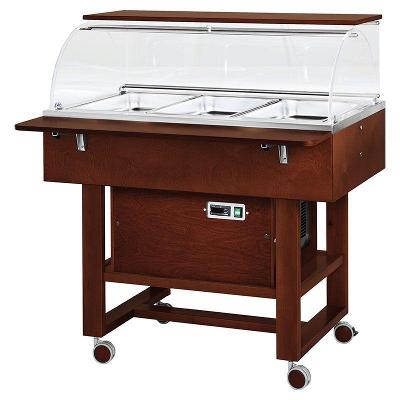 Chlazený gastrobufet CLR2787NW -wenge