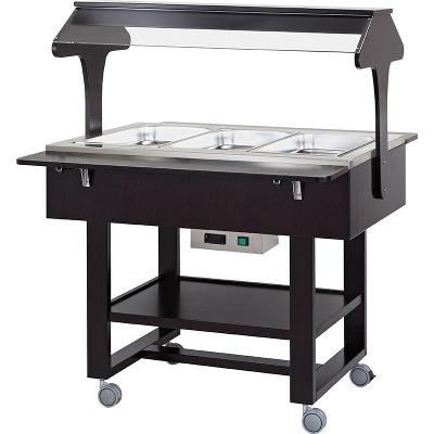 Vyhřívané gastrobufety - bain-marie CL2774NCA -carbon