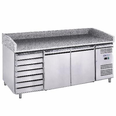 Ventilované chladicí pulty na pizzu G-PZ2610TN-FC