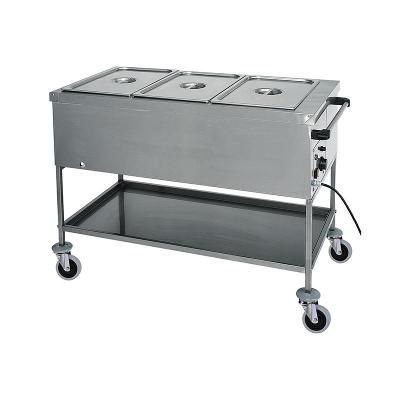 Výdejní ohřívací vozík, bain-marie CT1760